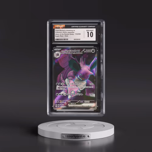 2025 Glory of the Rocket Gang - sv10 #116/098 Team Rocket's Nidoking ex - Super Rare Holo (CGC 10 GE