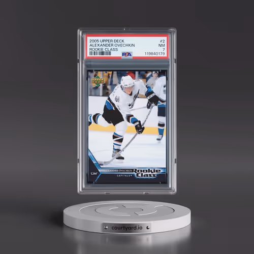 2005 Upper Deck Rookie Class #2 Alexander Ovechkin (PSA 7 NM)