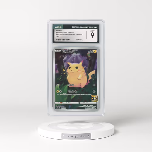 2021 25th Anniversary Collection #001/028 Pikachu (CGC 9 MINT)