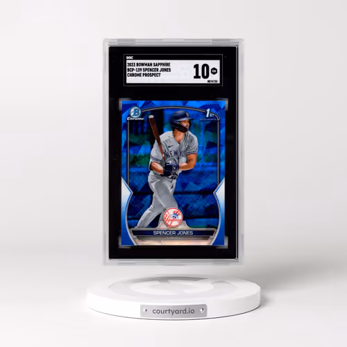 2023 Bowman Sapphire #BCP-139 Spencer Jones - Chr. Pros. (SGC 10 GEM MINT)