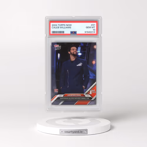 2024 Topps Now #D1 Caleb Williams (PSA 10 GEM MINT)