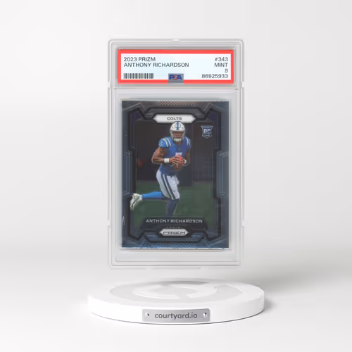 2023 Panini Prizm #343 Anthony Richardson (PSA 9 MINT)