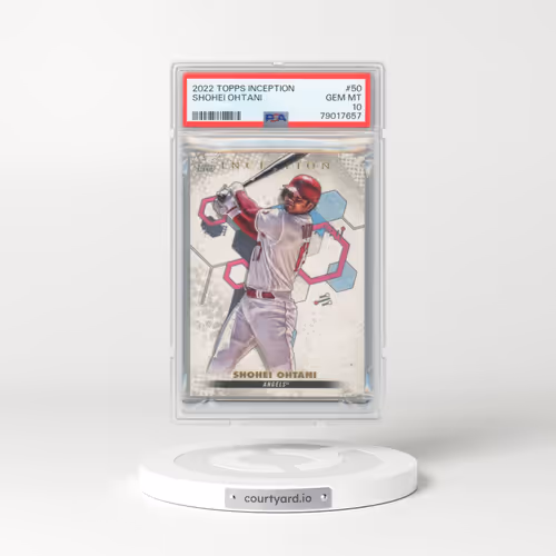2022 Topps Inception #50 Shohei Ohtani (PSA 10 GEM MINT)