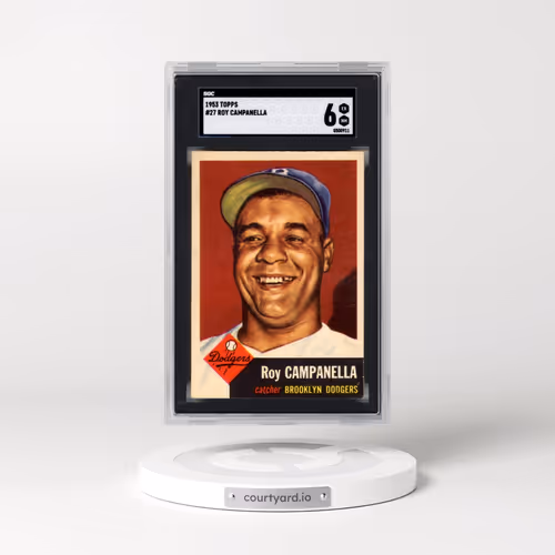 1953 Topps #27 Roy Campanella (SGC 6 EX-MT)