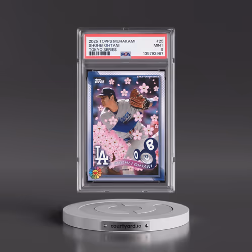 2025 Topps Takashi Murakami + MLB World Tour Tokyo Series #25 Shohei Ohtani (PSA 9 MINT)