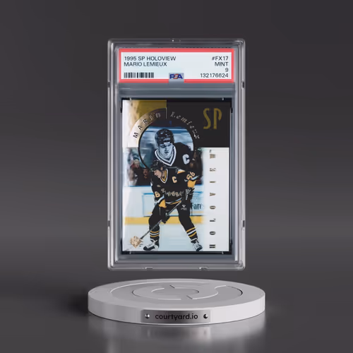 1995 SP Holoview #FX17 Mario Lemieux (PSA 9 MINT)