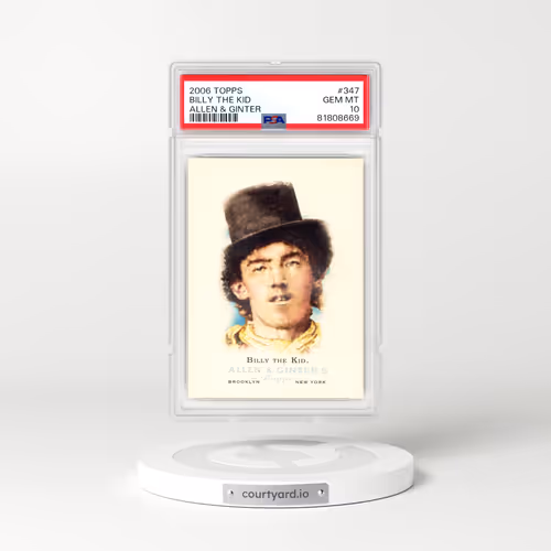 2006 Topps Allen & Ginter #347 Billy the Kid (PSA 10 GEM MINT)