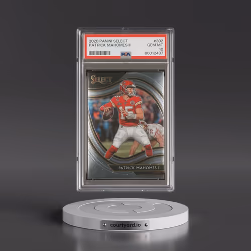 2020 Panini Select #302 Patrick Mahomes II (PSA 10 GEM MINT)