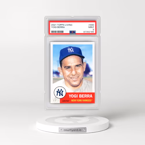 2021 Topps Living #400 Yogi Berra (PSA 9 MINT)