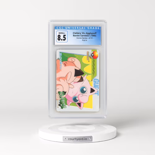 1998 Anime Series #131 Clefairy Vs Jigglypuff - Part 4 (CGC 8.5 NM-MT+)