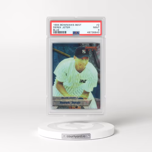 1994 Bowman's Best #2 Derek Jeter - Blue (PSA 9 MINT)