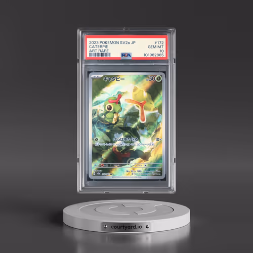 2023 Pokémon Sv2a-Pokemon 151 #172 Caterpie - Art Rare (PSA 10 GEM MINT)