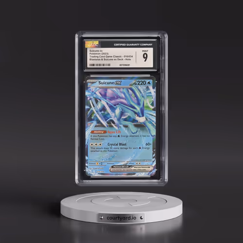 2023 Pokémon Clb-Trading Card Game Classic Blastoise & Suicune EX Deck #010 Suicune EX - Holo (CGC 9