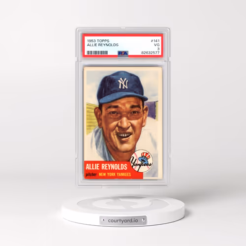 1953 Topps #141 Allie Reynolds (PSA 3 VG)