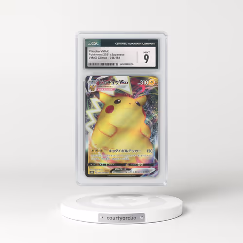 2021 VMAX Climax #046/184 Pikachu VMAX - Holo (CGC 9 MINT)