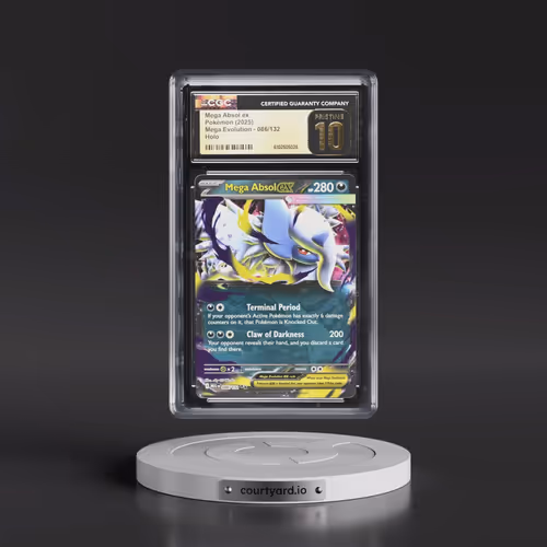 2025 Mega Evolution - MEG EN #086/132 Mega Absol ex - Holo (CGC 10 PRISTINE)