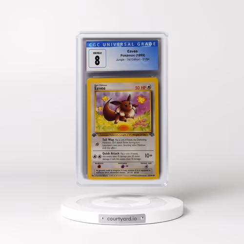 1999 Jungle #51/64 Eevee - 1st Edition 1st Edition (CGC 8 NM-MT)