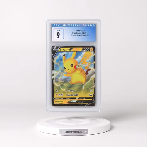 2019 Fusion Strike #086/264 Pikachu V - Holo (CGC 9 MINT)