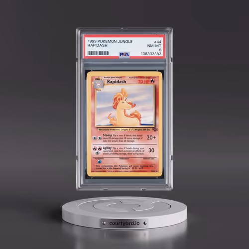 1999 Pokémon Jungle #44 Rapidash (PSA 8 NM-MT)