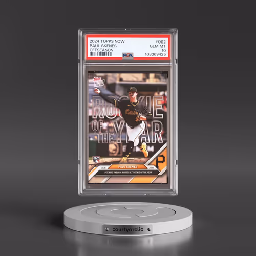 2024 Topps Now Offseason #OS2 Paul Skenes (PSA 10 GEM MINT)