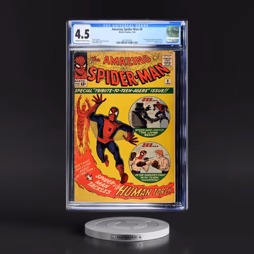 Amazing Spider-Man #8 CGC 4.5 Cream to Off-white Pages (Marvel Comics, 1/64)