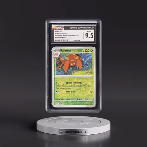 2023 Scarlet & Violet 151 - MEW EN #047/165 Parasect - Reverse Holo (CGC 9.5 MINT+)
