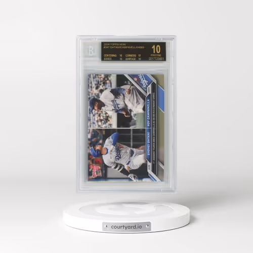 2024 Topps Now #347 Shohei Ohtani/Roy Campanella/4969* (BGS 10 PRISTINE)