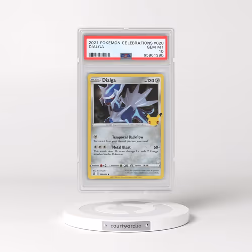 2021 Pokémon Celebrations #020 Dialga (PSA 10 GEM MINT)