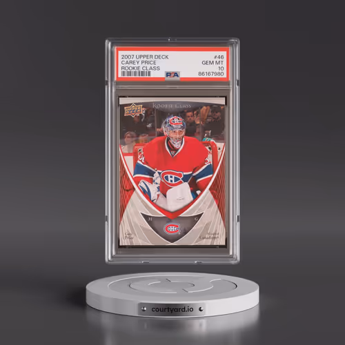 2007 Upper Deck Rookie Class #46 Carey Price (PSA 10 GEM MINT)