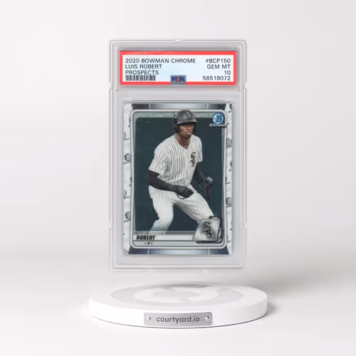 2020 Bowman Chrome Prospects #BCP150 Luis Robert (PSA 10 GEM MINT)