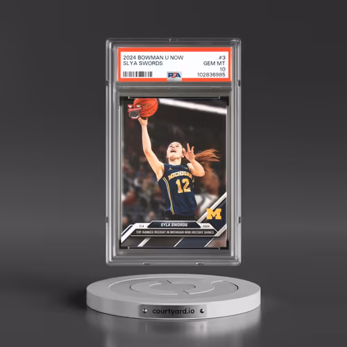 2024-25 Bowman U Now #3 Syla Swords (PSA 10 GEM MINT)