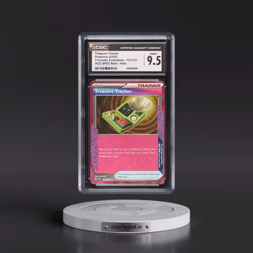 2024 Prismatic Evolutions - PRE EN #131/131 Treasure Tracker - ACE SPEC Rare Holo (CGC 9.5 MINT+)