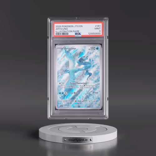 2025 Pokémon Jtg EN-Journey Together #161 Articuno - Illustration Rare (PSA 9 MINT)