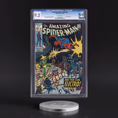 Amazing Spider-Man #82 CGC 9.2 Off-white Pages (Marvel Comics, 3/70)