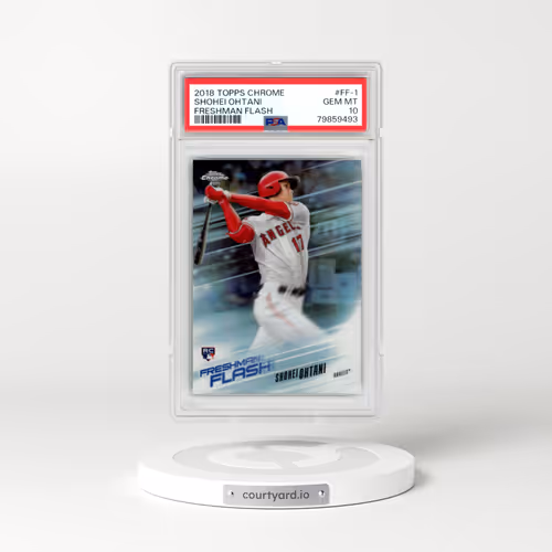 2018 Topps Chrome Freshman Flash #FF-1 Shohei Ohtani (PSA 10 GEM MINT)