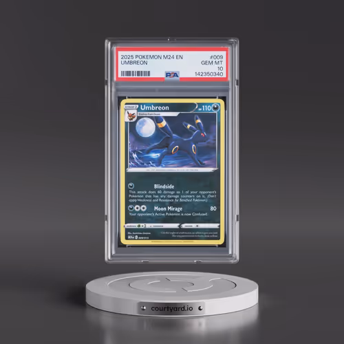 2025 Pokémon M24 EN-Mcdonald's Collection #009 Umbreon (PSA 10 GEM MINT)