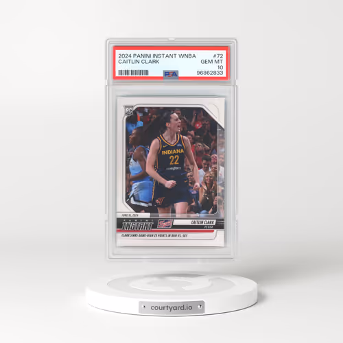2024 Panini Instant WNBA #72 Caitlin Clark (PSA 10 GEM MINT)