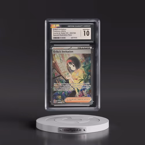 2023 Scarlet & Violet 151 - MEW EN #203/165 Erika's Invitation - Special Illustration Rare (Holo) (C