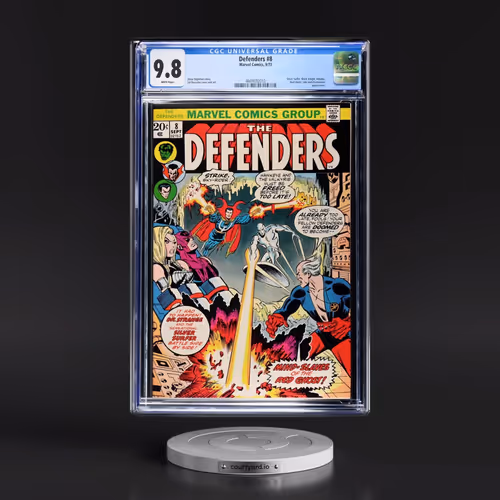 Defenders #8 CGC 9.8 White Pages (Marvel Comics, 9/73) - Universal