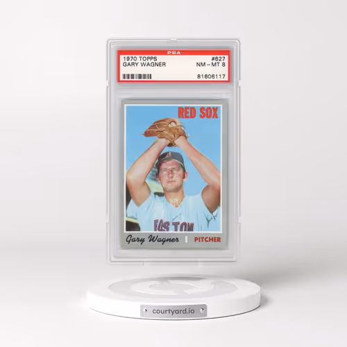 1970 Topps #627 Gary Wagner (PSA 8 NM-MT)