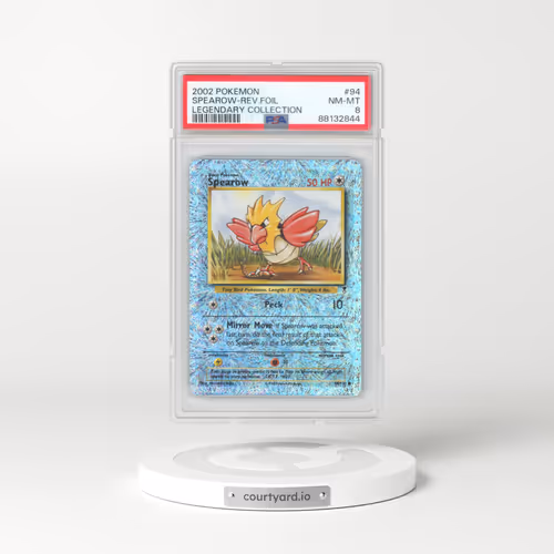 2002 Pokémon Legendary Collection #94 Spearow - Reverse Foil (PSA 8 NM-MT)