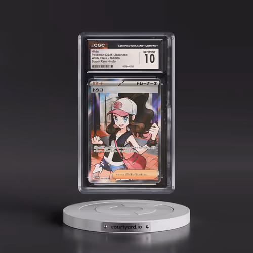 2025 White Flare - sv11W #166/086 Hilda - Super Rare Holo (CGC 10 GEM MINT)