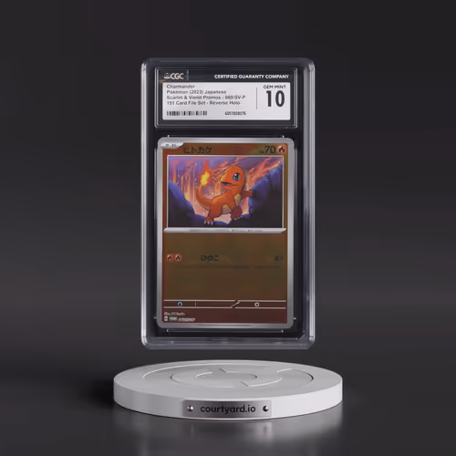 2022 Scarlet & Violet Promos #060/SV-P Charmander - Reverse Holo 151Â Card File Set (Poké Ball ) (CG