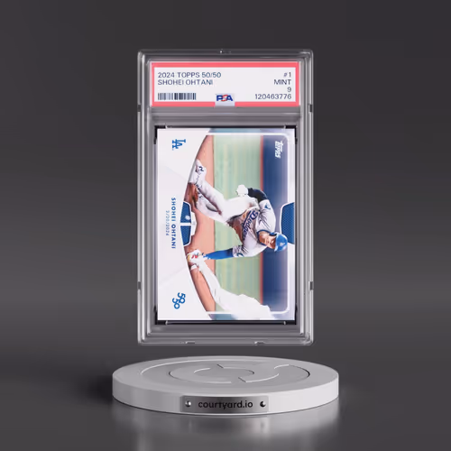 2024 Topps 50/50 Shohei Ohtani #1 Shohei Ohtani (PSA 9 MINT)