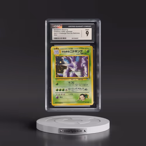 1999 Gym 2: Challenge from the Darkness Giovanni's Nidoking - Holo (CGC 9 MINT)