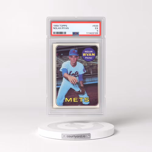 1969 Topps #533 Nolan Ryan (PSA 5 EX)