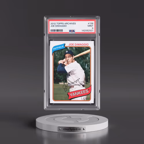 2012 Topps Archives #138 Joe DiMaggio (PSA 9 MINT)