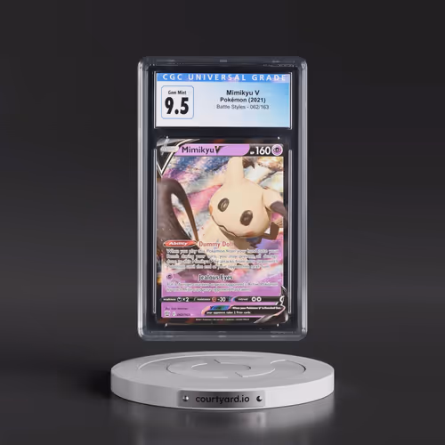 2021 Pokémon Sword & Shield Battle Styles #062 Mimikyu V - Holo (CGC 10 GEM MINT)