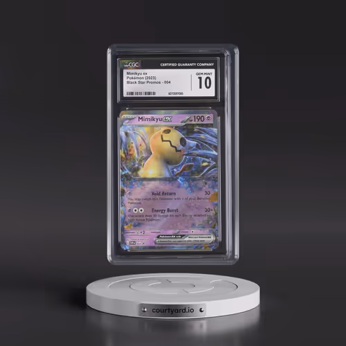 2023 Pokémon Svp EN-SV Black Star Promo #004 Mimikyu EX - Holo Mimikyu EX Sealed Product Promo (CGC