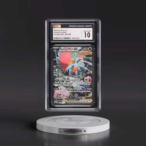 2023 Paradox Rift - PAR EN #251/182 Roaring Moon ex - Special Illustration Rare (Holo) (CGC 10 GEM M